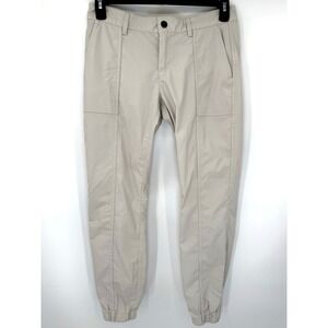 Stio Women's Tapered Outdoor Hiking Pants Size 8 White Style 1340 Yoga Pickets